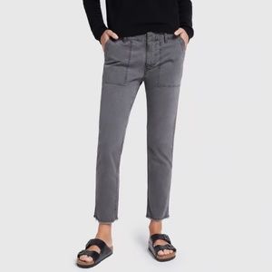 Nili Lotan Jenna Pant, Charcoal, size 0, NWOT